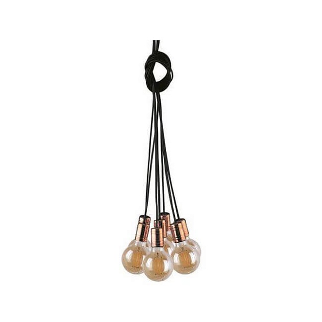 Подвесная люстра Nowodvorski Cable Black/Copper 9746 изображение 1 Подвесная люстра Nowodvorski Cable Black/Copper 9746 Фото № 1