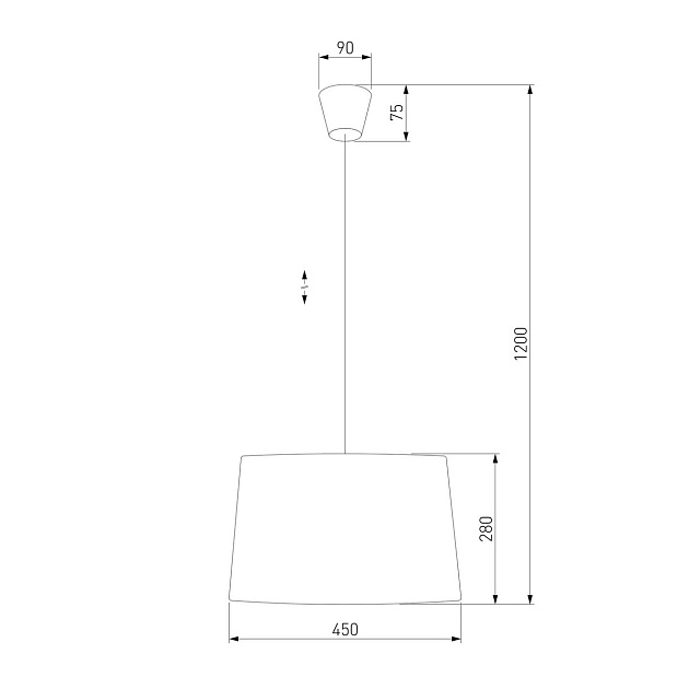 Подвесной светильник TK Lighting 1885 Maja Black Фото № 3