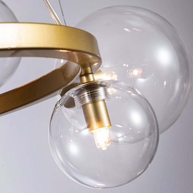 Подвесная люстра Arte Lamp Vincent A7790SP-10GO Фото № 2