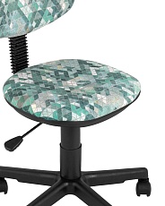 Детское кресло Stool Group УМКА абстракция зелёная Prisma670 KP09-Prisma670 5
