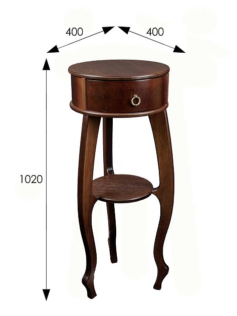 Подставка для цветов Мебелик Берже 12 000884 Фото № 3