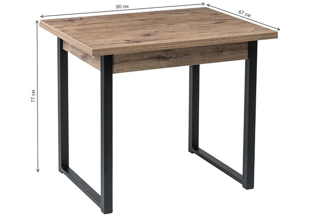 Кухонный стол Woodville Форли 424178 изображение 2 Кухонный стол Woodville Форли 424178 Фото № 2