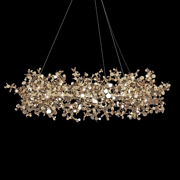 Подвесная люстра Loft IT Spark 10101/800 Gold изображение 3 Подвесная люстра Loft IT Spark 10101/800 Gold Фото № 3