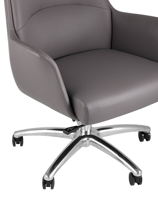 Кресло руководителя TopChairs Viking серое A025 DL001-22 Фото № 2
