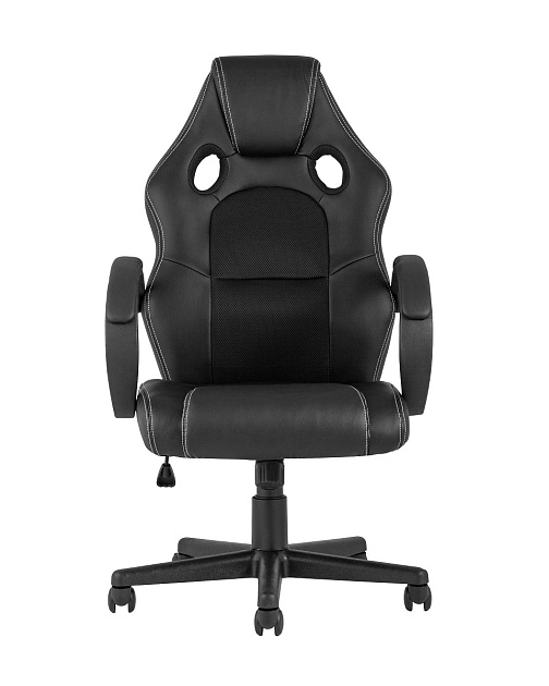 Игровое кресло TopChairs Renegade черное SA-3002 black изображение 2 Игровое кресло TopChairs Renegade черное SA-3002 black Фото № 2