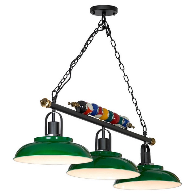 Подвесная люстра Lussole Loft Badger GRLSP-9542 Фото № 1