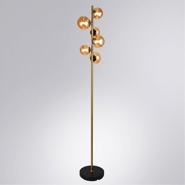 Торшер Arte Lamp Gemini A2243PN-6PB Фото № 3