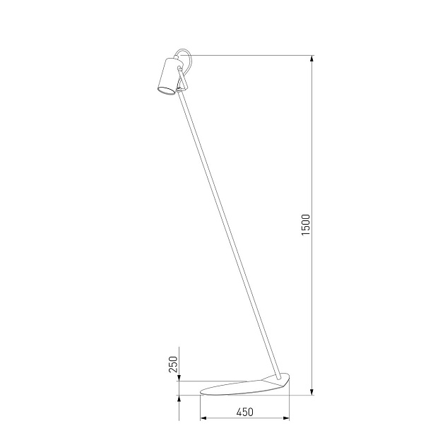 Торшер TK Lighting 5071 Redo White Фото № 2