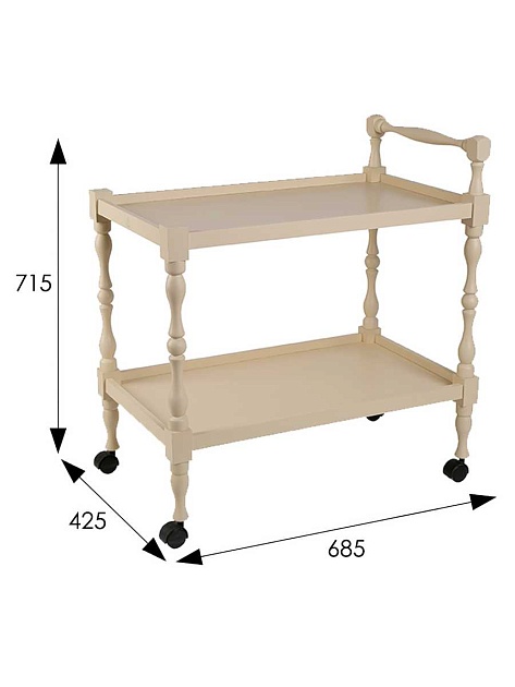 Сервировочный стол Мебелик Бридж 002095 изображение 3 Сервировочный стол Мебелик Бридж 002095 Фото № 3