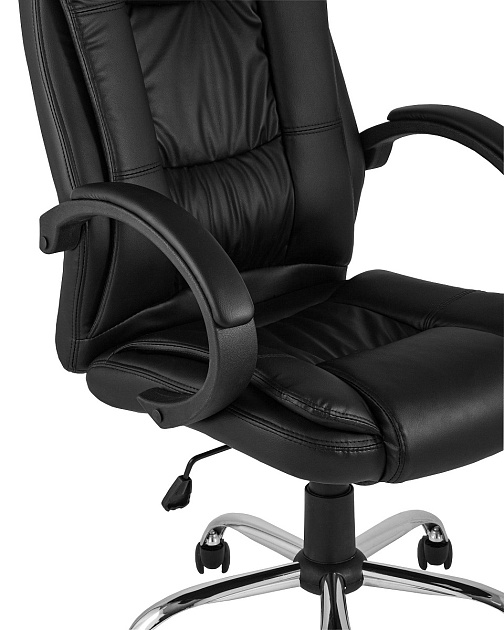 Кресло руководителя TopChairs Atlant черное D-430 black изображение 4 Кресло руководителя TopChairs Atlant черное D-430 black Фото № 4