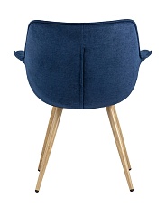 Кухонный стул Stool Group Джулиан синий c подлокотниками DC-1501 XH080-22 2