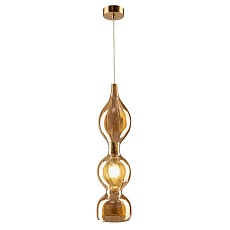 Подвесной светильник Crystal Lux Iris SP1 B Amber