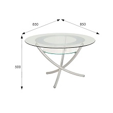 Журнальный стол Мебелик Дуэт 4 001036 2