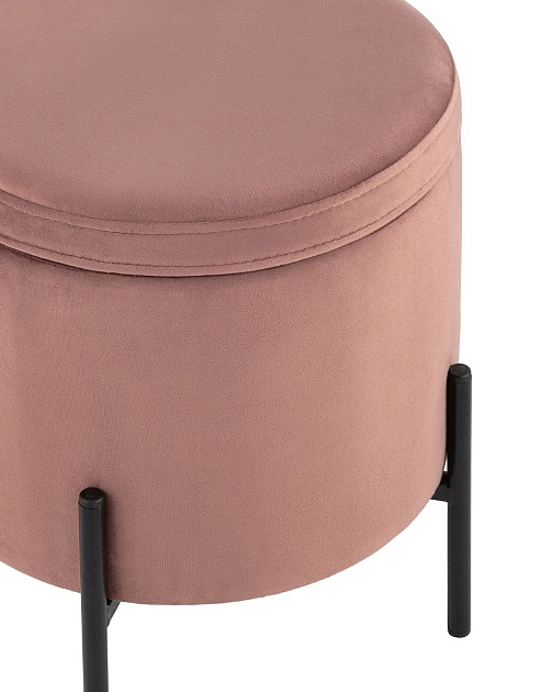 Пуф Stool Group Грейс велюр пыльно-розовый vd-grays-b15 изображение 5 Пуф Stool Group Грейс велюр пыльно-розовый vd-grays-b15 Фото № 5
