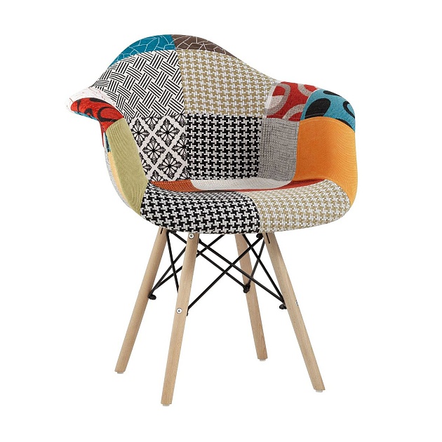 Кресло Stool Group EAMES пэчворк Y809 Фото № 1