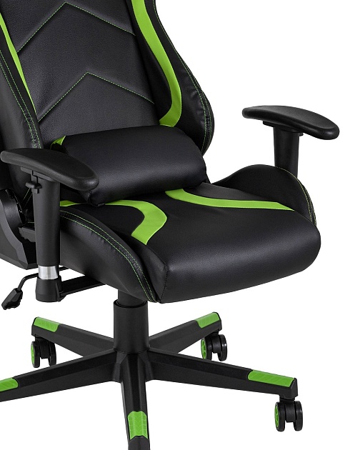 Игровое кресло TopChairs Cayenne зеленое SA-R-909 green Фото № 7