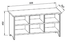 Обувница Шведский Стандарт Вествик 900 414115002300 2
