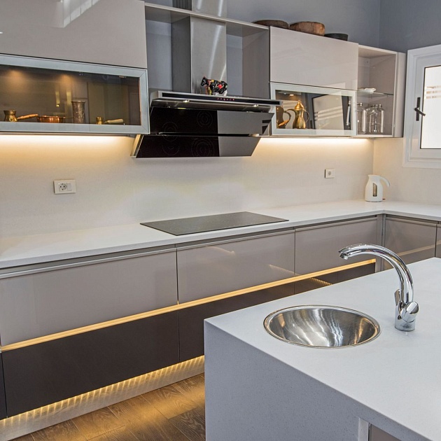 Профиль накладной с рассеивателем серебро 1м. Apeyron 08-05 изображение 8 Профиль накладной с рассеивателем серебро 1м. Apeyron 08-05 Фото № 8