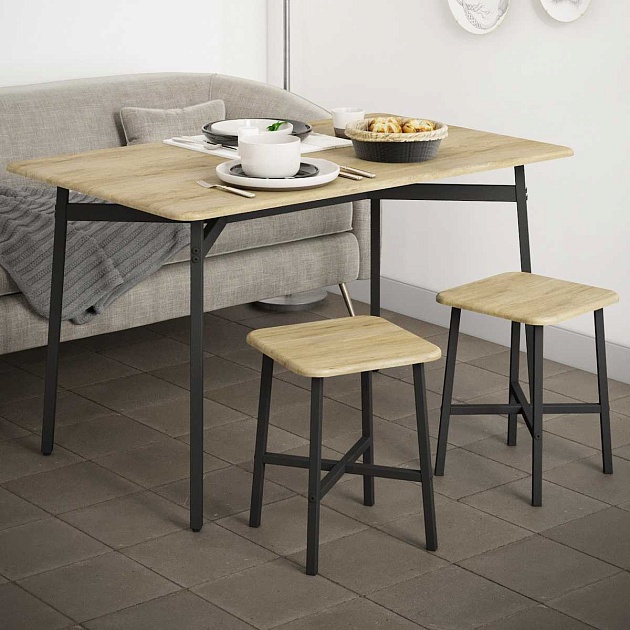 Кухонный стол Мебелик Кросс 007863 изображение 5 Кухонный стол Мебелик Кросс 007863 Фото № 5