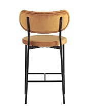 Полубарный стул Stool Group Барбара велюр терракотовый BARBARA CC HLR-35 3