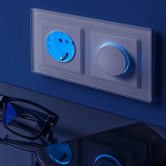 Диммер с подсветкой Werkel белый W1142101 4690389155260 Фото № 10