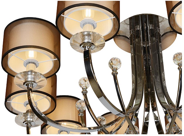 Потолочная люстра iLamp America 88049/10 CR Фото № 2