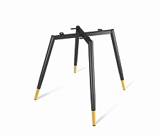 Обеденная группа Sheffilton SHT-DS166 бетон светл./лун. камень/черн. муар/зол. 6392975901 3