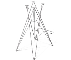 Барный стул Sheffilton SHT-ST35-1/S66 имперский жёлтый/хром лак 6189038501 2