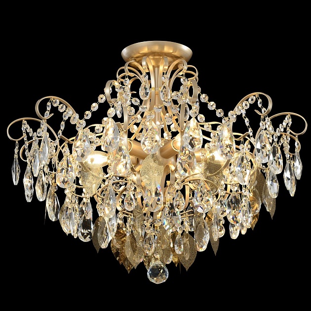 Потолочная люстра Crystal Lux Esmiralda PL6 Gold Фото № 1