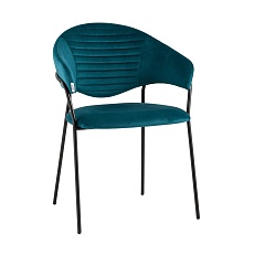Кухонный стул Stool Group Алексис велюр сине-зелёный AV 445-Ciz-08