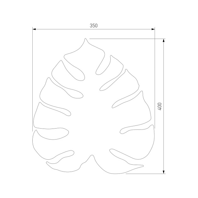 Настенный светильник TK Lighting 4668 Monstera изображение 2 Настенный светильник TK Lighting 4668 Monstera Фото № 2