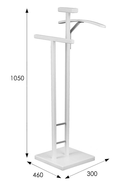 Костюмная вешалка Мебелик Галант 340 007532 Фото № 3