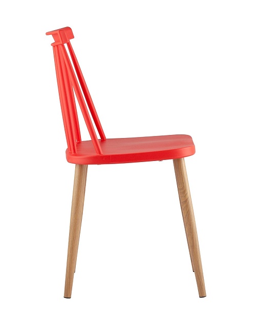 Кухонный стул Stool Group Морган пластиковый красный Y820 red изображение 4 Кухонный стул Stool Group Морган пластиковый красный Y820 red Фото № 4
