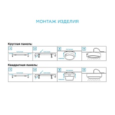 Накладная светодиодная панель Apeyron 06-64 1