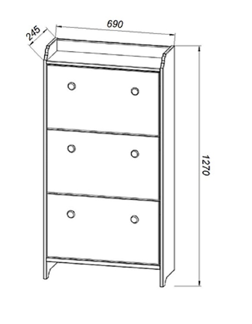 Обувница Шведский Стандарт Вествик 03 414195002300 Фото № 3
