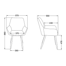 Кресло AksHome Pablo темно-зеленый, велюр 72330 1