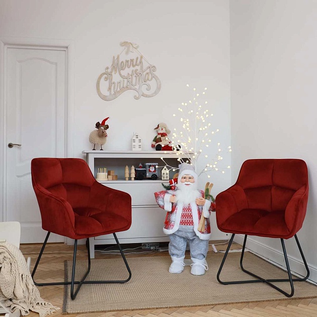 Кресло AksHome Florida бордовый, велюр 81449 изображение 9 Кресло AksHome Florida бордовый, велюр 81449 Фото № 9