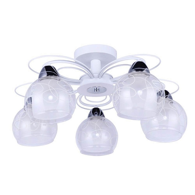 Потолочная люстра Arte Lamp A7585PL-5WH изображение 1 Потолочная люстра Arte Lamp A7585PL-5WH Фото № 1