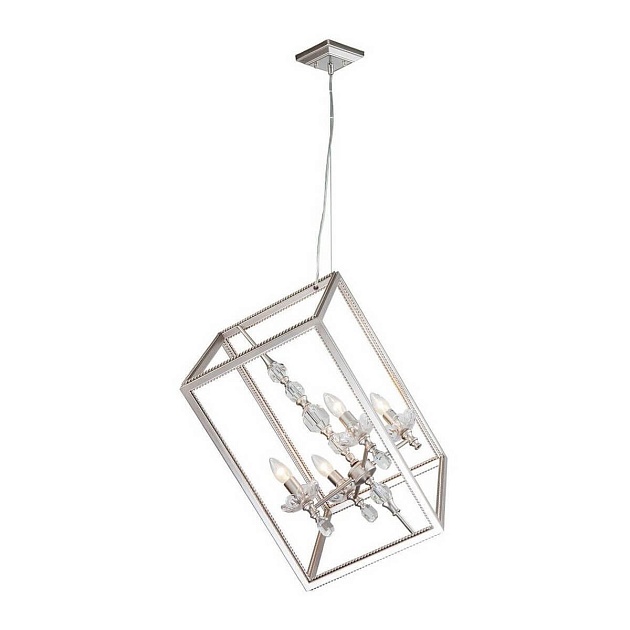 Подвесная люстра Lucia Tucci Inessa 3850.4 Silver Фото № 1
