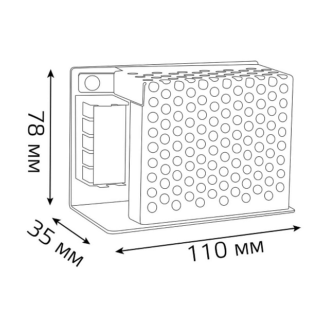 Блок питания Gauss 50W 24V IP20 202002050 изображение 5 Блок питания Gauss 50W 24V IP20 202002050 Фото № 5