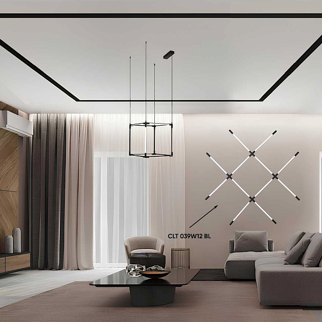 Подвесной светильник Crystal Lux CLT 039C12 BL Фото № 6
