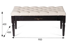 Банкетка Мебелик Оливия 000107 1