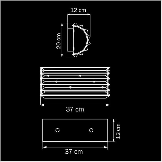 Настенный светильник Osgona Limpio 722660 изображение 3 Настенный светильник Osgona Limpio 722660 Фото № 3
