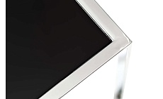 Приставной стол Garda Decor 13RXNT5076M-Silver 1