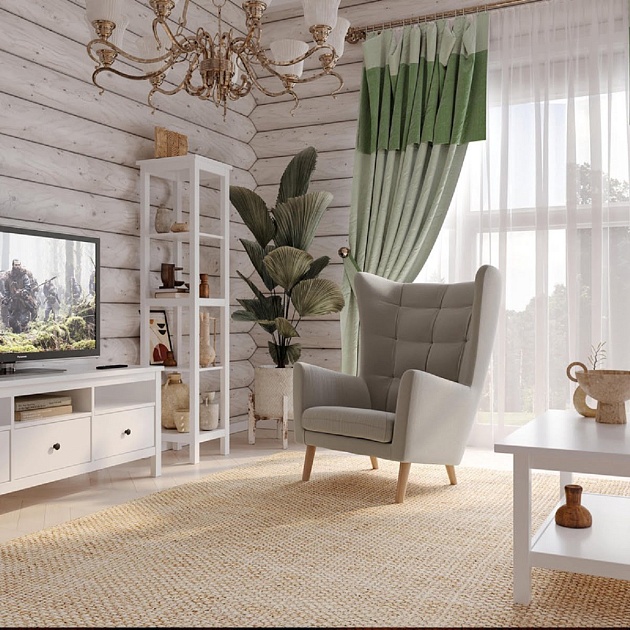 Кресло Шведский Стандарт Саари Malmo 16 светло-серое SAAACH MA16 Фото № 3