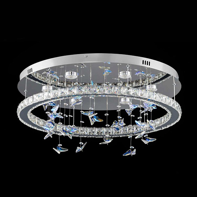 Люстра хрустальная с пультом Citilux ETERA CL322050 Фото № 9
