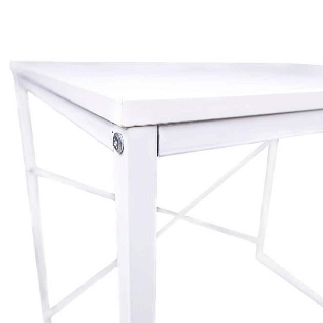 Письменный стол AksHome Opal белый, лдсп 80049 Фото № 2