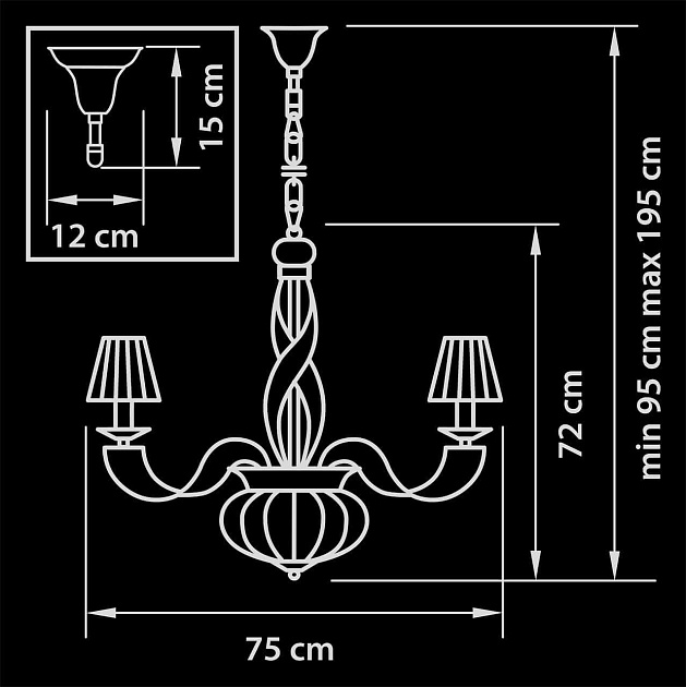 Подвесная люстра Osgona Alveare 702102 Фото № 3