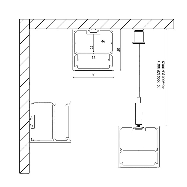 Профиль DesignLed LS.5050-R 010368 изображение 2 Профиль DesignLed LS.5050-R 010368 Фото № 2